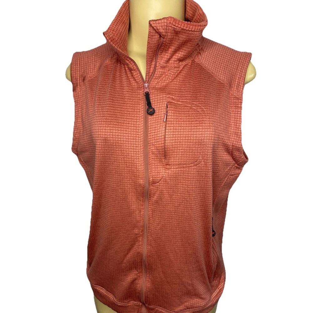 Terramar Vest Jacket Women Sz M Body Sensors Fleece Full Zip Athletic Fitness
